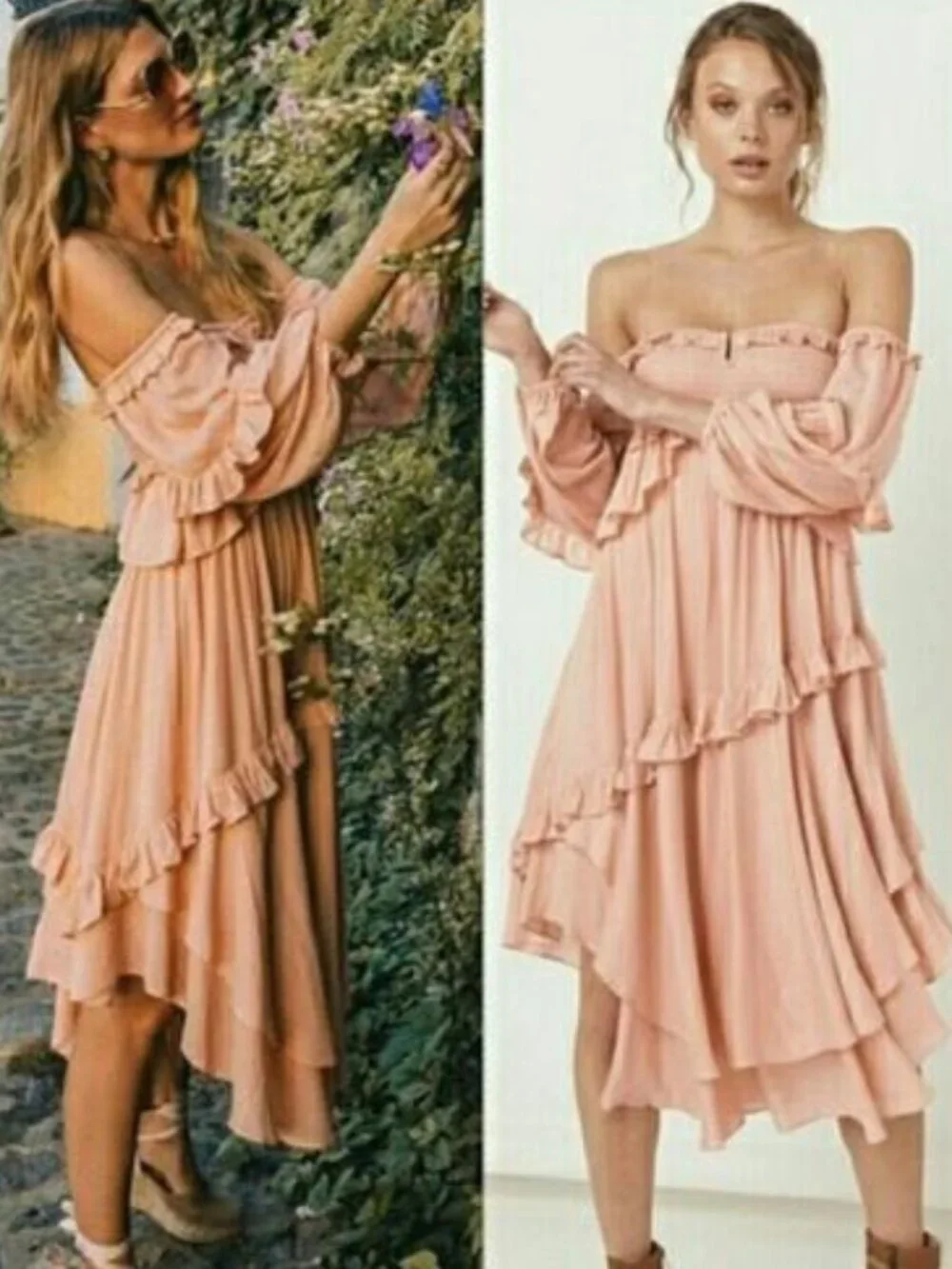 clementine mermaid dress spell Spell Clementine Mermaid Maxi Dress by Spell at Free People in Musk, Size: S